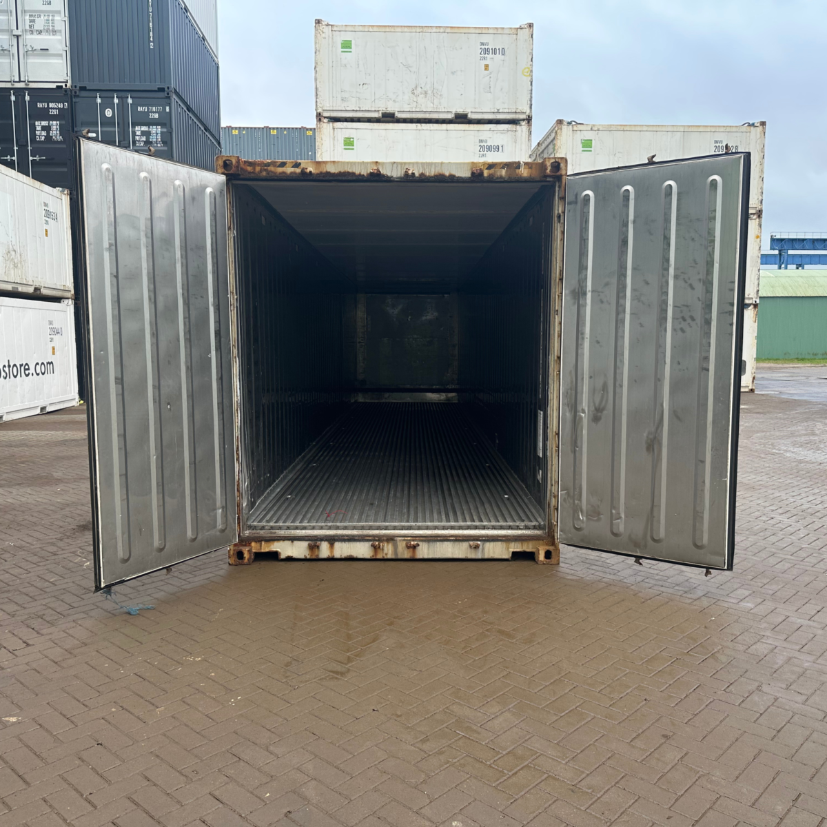 open 40ft reefer container interieur